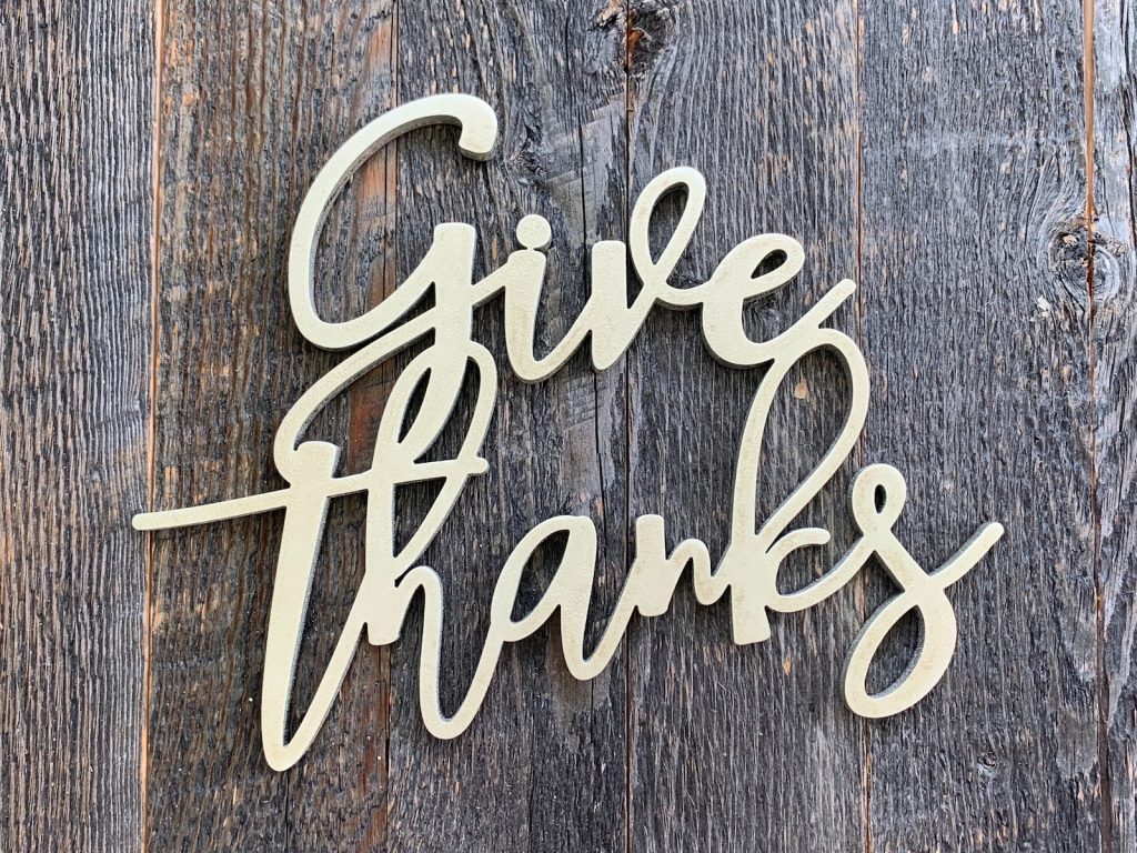 express gratitude